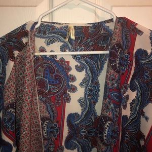 Live 4 Truth - Paisley Kimono Cardigan